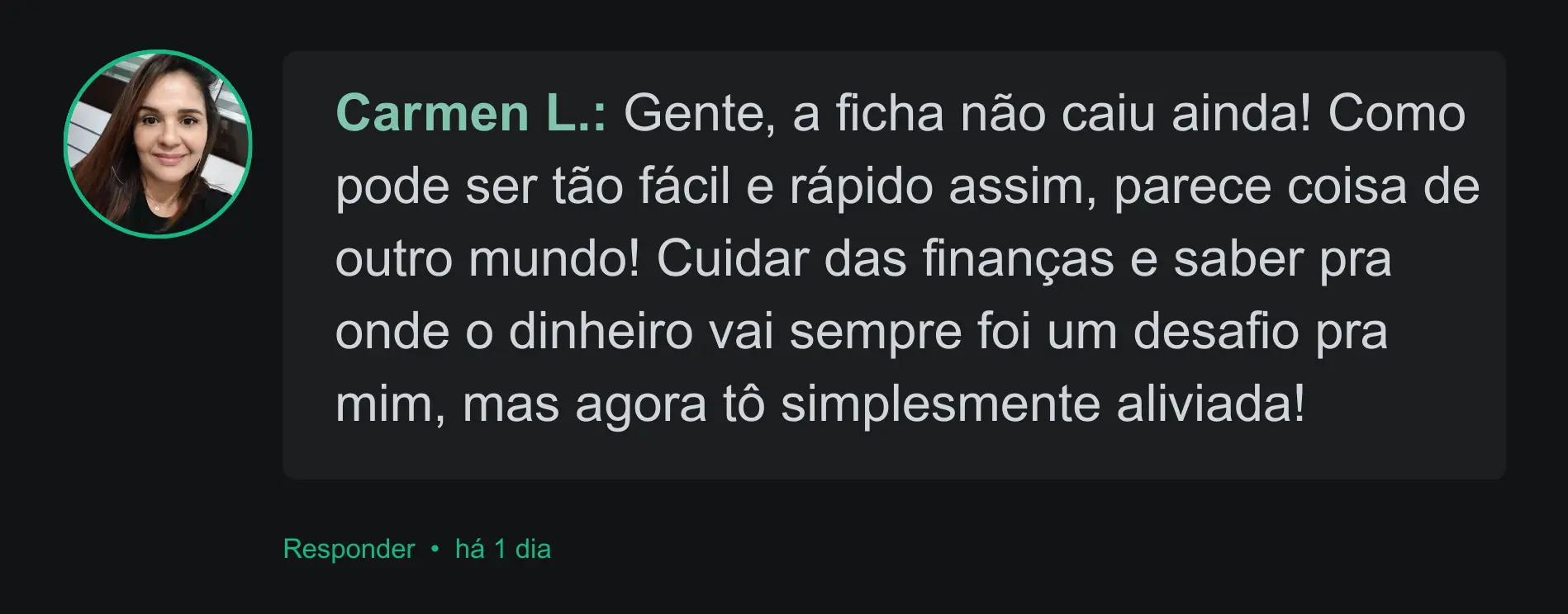 Depoimento da comunidade 2