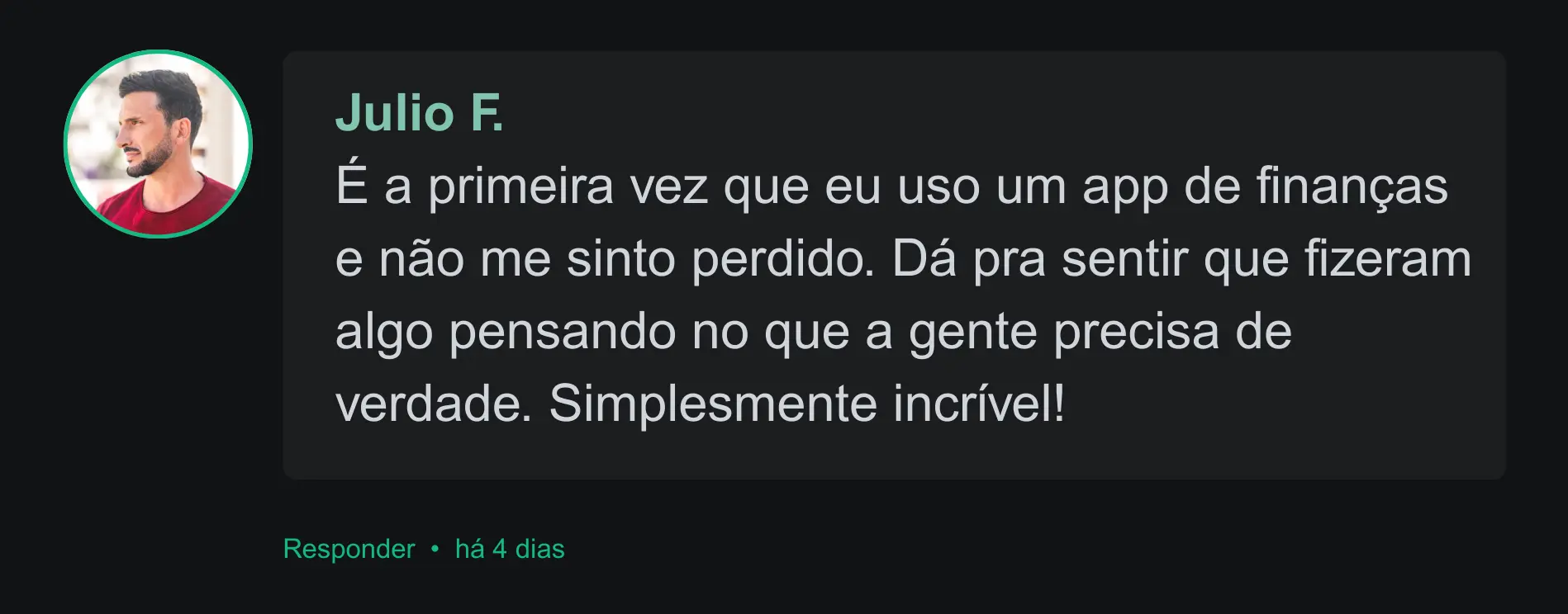 Depoimento da comunidade 3